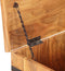 vidaXL - Opbergkist - 90x40x40 - cm - massief - acaciahout