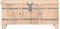 vidaXL - Opbergkist - 90x40x40 - cm - massief - acaciahout
