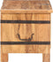 vidaXL - Opbergkist - 90x40x40 - cm - massief - acaciahout
