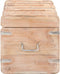 vidaXL - Opbergkist - 90x40x40 - cm - massief - acaciahout