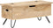 vidaXL - Opbergkist - 90x40x45 - cm - massief - mangohout
