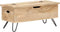 vidaXL - Opbergkist - 90x40x45 - cm - massief - mangohout