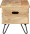 vidaXL - Opbergkist - 90x40x45 - cm - massief - mangohout