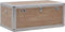 vidaXL - Opbergkist - 91x52x40 - cm - massief - vurenhout - bruin