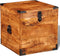 vidaXL - Opbergkist - kubusvormig - ruw - mangohout