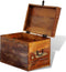 vidaXL - Opbergkist - massief - gerecycled - hout
