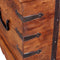 vidaXL - Opbergkist - massief - hout