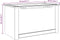vidaXL - Opbergkist - met - deksel - Panama - 79x42x46 - cm - massief - grenenhout