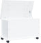 vidaXL - Opbergkist - met - wielen - ALTA - 73x39,5x44 - cm - massief - grenenhout - wit