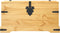 vidaXL - Opbergkist - Mexicaans - grenenhout - Corona-stijl - 91x49,5x47 - cm
