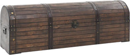 vidaXL - Opbergkist - vintage - stijl - 120x30x40 - cm - massief - hout