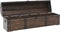 vidaXL - Opbergkist - vintage - stijl - 120x30x40 - cm - massief - hout