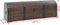 vidaXL - Opbergkist - vintage - stijl - 120x30x40 - cm - massief - hout