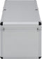 vidaXL - Opbergkoffers - 2 - st - aluminium - zilverkleurig