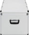 vidaXL - Opbergkoffers - 3 - st - aluminium - zilverkleurig