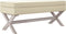 vidaXL - Opbergkruk - 110x45x49 - cm - linnen