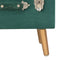 vidaXL - Opbergkruk - 40 - cm - fluweel - groen