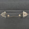 vidaXL - Opbergkruk - 40 - cm - stof - donkergrijs