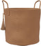 vidaXL - Opbergmand - Ø - 40x35 - cm - katoen - bruin