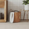 vidaXL - Opbergmand - Ø - 40x35 - cm - katoen - bruin