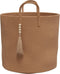 vidaXL - Opbergmand - Ø - 40x35 - cm - katoen - bruin