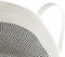 vidaXL - Opbergmand - Ø - 51x33 - cm - katoen - grijs - en - wit