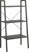 vidaXL - Opbergmeubel - met - 3 - lagen - 56x35x108 - cm - zwart
