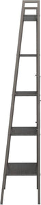 vidaXL - Opbergmeubel - met - 5 - lagen - 56x35x174 - cm - zwart