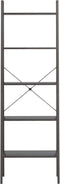 vidaXL - Opbergmeubel - met - 5 - lagen - 56x35x174 - cm - zwart