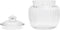 vidaXL - Opbergpotten - 6 - st - 500 - ml - glas