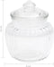 vidaXL - Opbergpotten - 6 - st - 500 - ml - glas