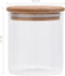 vidaXL Opbergpotten met bamboe deksel 10 st 600 ml glas