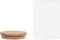 vidaXL - Opbergpotten - met - bamboe - deksels - 4 - st - 800 - ml - glas
