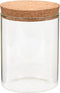 vidaXL - Opbergpotten - met - kurken - deksel - 6 - st - 650 - ml - glas