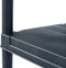 vidaXL - Opbergrek - 125 - kg - 60x30x180 - cm - kunststof - zwart