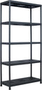 vidaXL - Opbergrek - 260 - kg - 90x40x180 - cm - kunststof - zwart