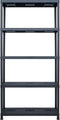 vidaXL - Opbergrek - 260 - kg - 90x40x180 - cm - kunststof - zwart