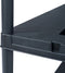 vidaXL - Opbergrek - 260 - kg - 90x40x180 - cm - kunststof - zwart
