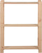 vidaXL - Opbergrek - 3-laags - 60x28,5x90 - cm - massief - grenenhout