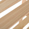 vidaXL - Opbergrek - 3-laags - 60x28,5x90 - cm - massief - grenenhout