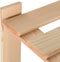 vidaXL - Opbergrek - 3-laags - 80x28,5x90 - cm - massief - grenenhout