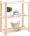 vidaXL - Opbergrek - 3-laags - 80x38x90 - cm - massief - grenenhout - 150 - kg