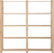 vidaXL - Opbergrek - 5-laags - 170x28,5x170 - cm - massief - grenenhout