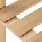 vidaXL - Opbergrek - 5-laags - 170x28,5x170 - cm - massief - grenenhout