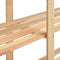 vidaXL - Opbergrek - 5-laags - 170x38x170 - cm - massief - grenenhout - 500 - kg