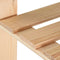vidaXL - Opbergrek - 5-laags - 80x28,5x170 - cm - massief - grenenhout