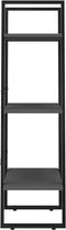 vidaXL - Opbergrek - 60x30x105 - cm - bewerkt - hout - grijs