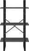 vidaXL - Opbergrek - 60x30x105 - cm - bewerkt - hout - grijs