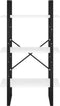 vidaXL - Opbergrek - 60x30x105 - cm - bewerkt - hout - wit