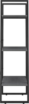 vidaXL - Opbergrek - 60x30x105 - cm - massief - grenenhout - grijs